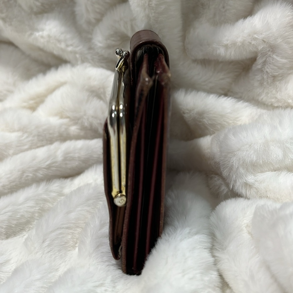 Vintage Rolf’s Cowhide Leather Hand Made Stitched Key Lock Bifold Wallet - Picture 3 of 13